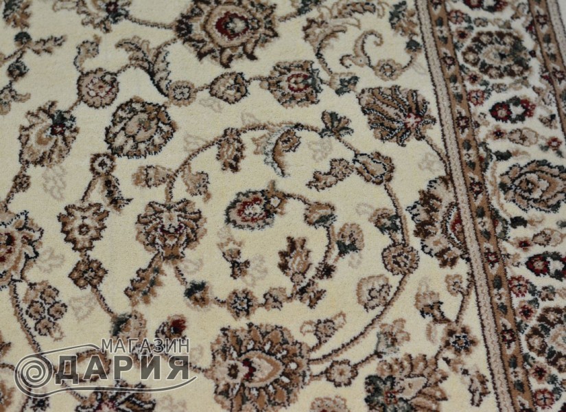Тъкан персийски килим Blue stones 2723_cream